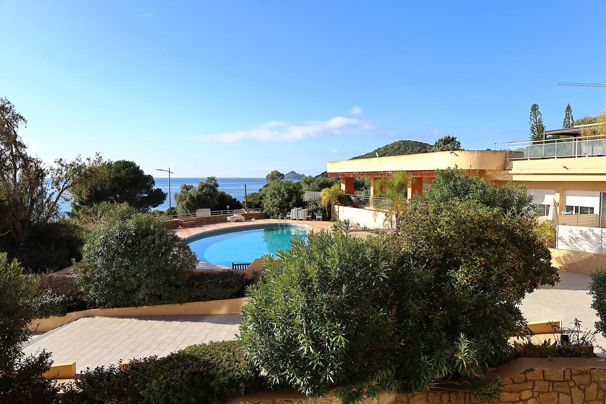 אז'אקסיו Superbe T2 Vue Mer - Piscine & Plage A 100M מראה חיצוני תמונה